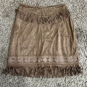 Scully Fringe Skirt
